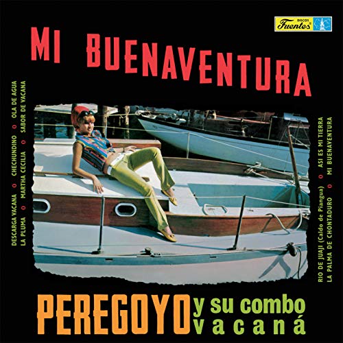 Vinyl album cover with a woman lounging on a boat.
