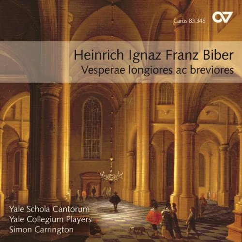 A CD cover featuring a classical church scene with arches and columns.