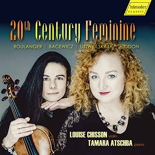 Chisson/atschba - Lili Boulanger / Grazyna Bacewicz / Galina Ustwolskaja / Jennifer Higdon [CD]