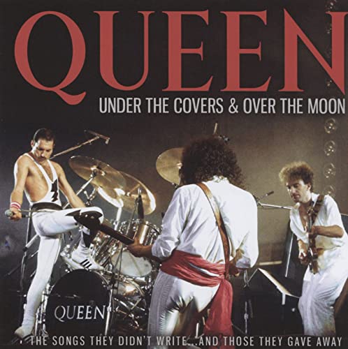 Queen band members performing live on the album cover “Under The Covers”.