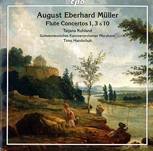 CD cover featuring a serene landscape painting with text overlay.