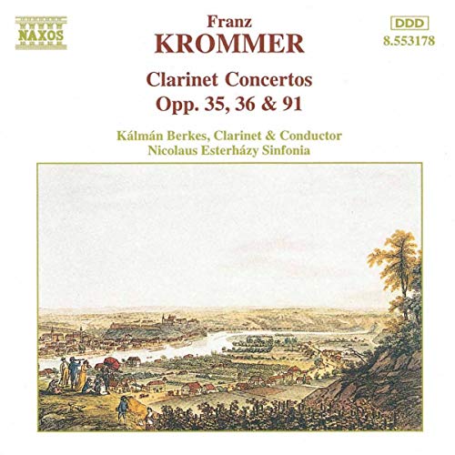 Berkesn - Krommer: Clarinet Concertos Opp. 35, 36 & 91 [CD]