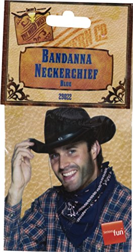 Smiffy's Western Bandana, Neckerchief, Cowboys and Indians Fancy Dress, Cowboy & Indian, Cowgirl & Indian, One Size, Unisex