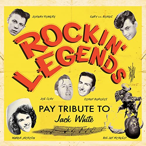Various Artists - Rockin Legends Pay Tribute To Jack White (Coloured Vinyl) [VINYL]