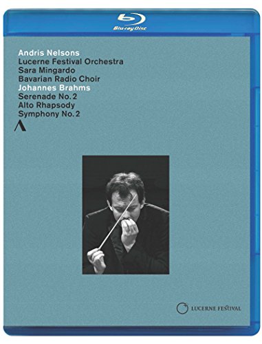 Blue-ray case with a black-and-white image of a conductor holding batons.