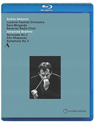 Brahms:Serenade No. 2, Alto Rhapsody, Symphony No.2 [Sara Mingardo; Bavarian Radio Choir; Lucerne Festival Orchestra] [Andris Nelsons] [ACCENTUS MUSIC: BLU RAY] [Blu-ray] [2015] Blu-ray