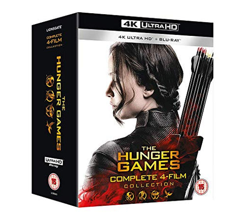 The Hunger Games Complete Collection 1-4 [BLU-RAY]