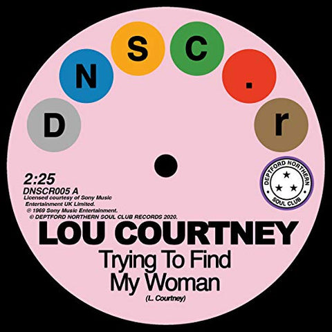 Lee Courtney - Trying To Find My Woman/Give It Up [7 inch] [VINYL]