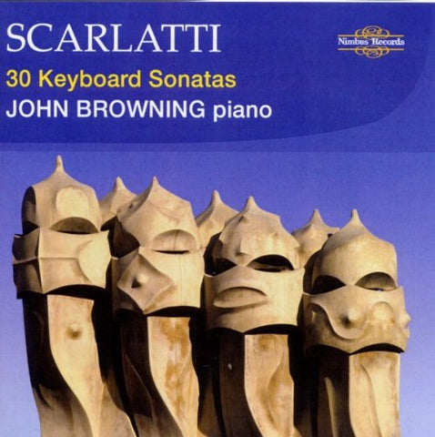 John Browning - Scarlatti, 30 Keyboard Sonatas Audio CD