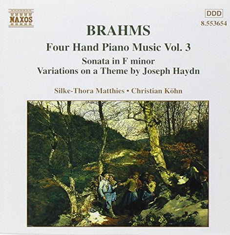Kohnmatthies - Brahmsfour Hand Piano Music Vol 3 [CD]