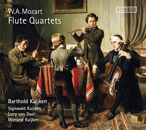 Sigiswald Kuijken & B. & W./va - Wolfgang Amadeus Mozart - Flötenquartette KV 285, 285a, 285b & 298 [CD]