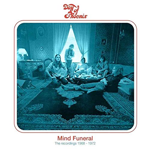 "CD cover featuring a blue-toned image of people in a dimly lit room."