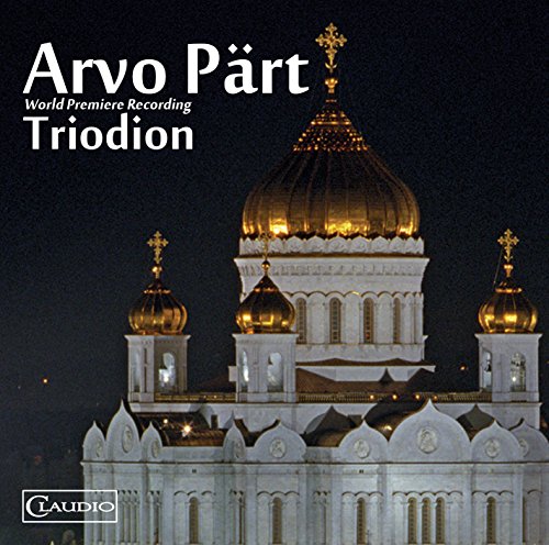 CD cover featuring a white church with gold domes against a dark background.