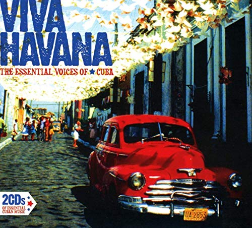 "Album cover featuring a vintage red car on a cobblestone street with confetti."