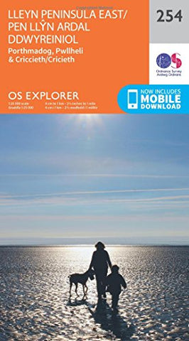 OS Explorer Map (254) Lleyn Peninsula East