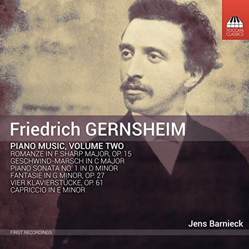 Barnieck - Friedrich Gernsheim: Piano Music, Vol. 2 [CD]