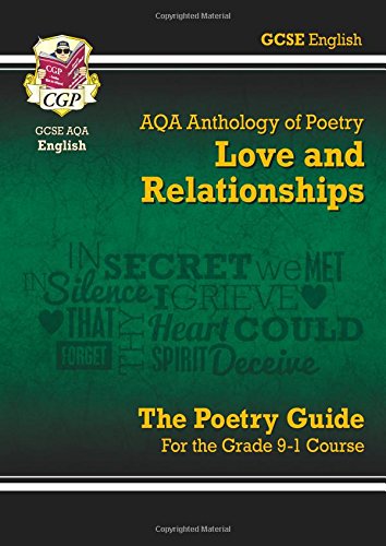 A green GCSE English Literature revision guide cover with yellow and white text and a logo.