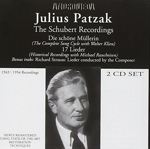 Julius Patzak: The Schubert Re - Julius Patzak: The Schubert Recordings [CD]