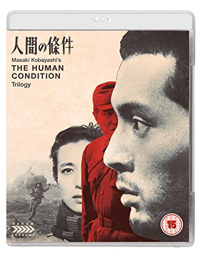 "Blu-ray case with cover art featuring a man's face and red-robed figure."