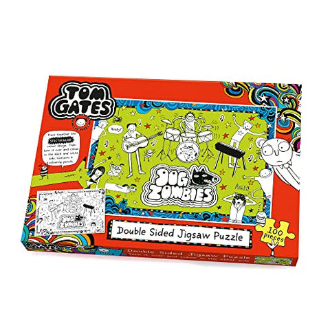 University Games U08547 Tom Gates DogZombies 2-in-1 Jigsaw Puzzle