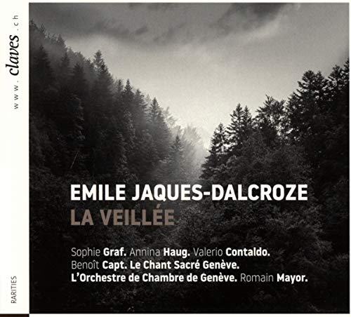 CD cover with misty forest landscape and white text overlay.