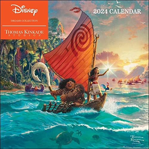 Disney Dreams Collection by Thomas Kinkade Studios: 2024 Wall Calendar: Original Andrews McMeel-Kalender [Kalender]