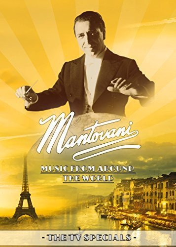 DVD cover featuring a man in a tuxedo conducting, with Eiffel Tower and cityscape.