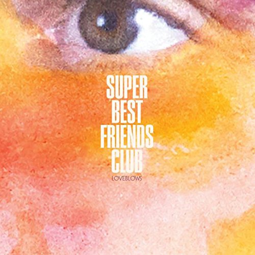 The alt text for the image is: "Vinyl album cover with close-up eye and orange background."