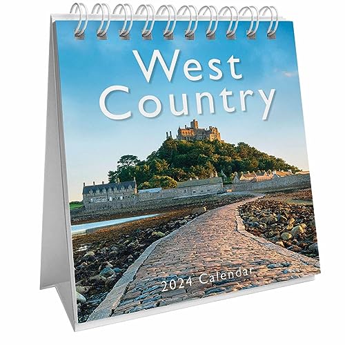 West Country Mini Easel Calendar 2024
