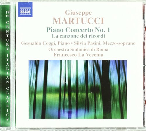 A classical music CD cover featuring a blurry forest landscape.