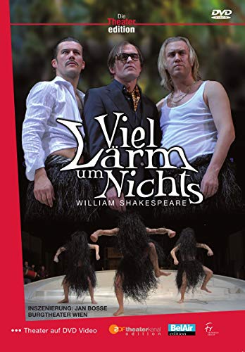 DVD cover featuring three men and three dancers in costumes, with text overlay.