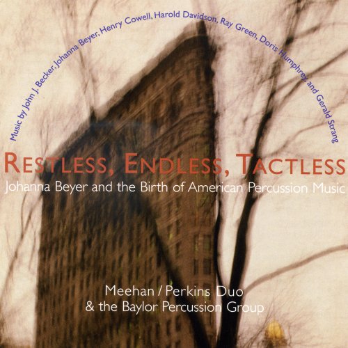 Compact disc titled "Restless, Endless, Tactless" by Meehan/Perkins/The Baylor Project in a CD case.