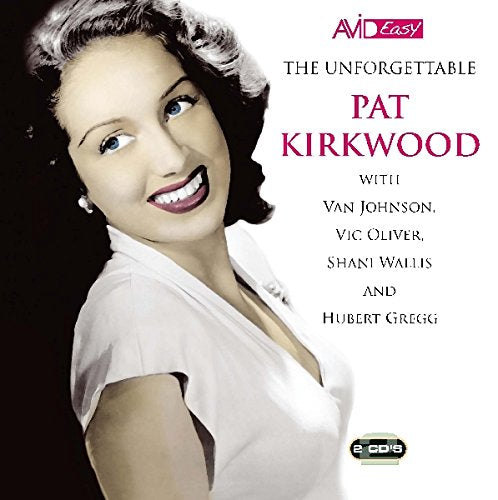 "Album cover featuring Pat Kirkwood with text and '2 CDs' logo."