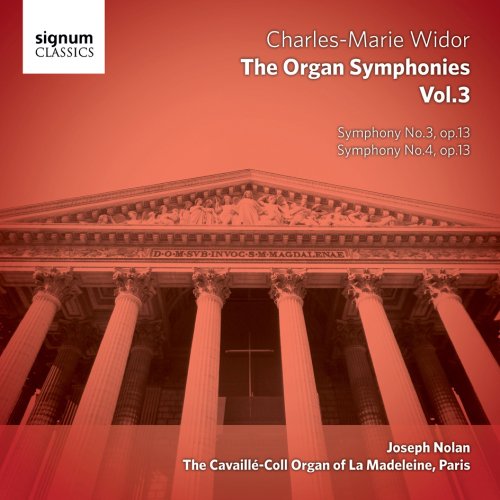 Joseph Nolan - Widor: Complete Organ Symphonies Vol.3 [CD]