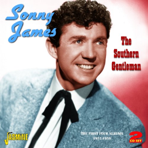 CD cover featuring Sonny James in a suit, smiling, with text overlays.
