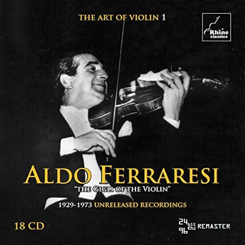 Aldo Ferraresi - Various The Art Of Violin Vol 1  19291973 Unreleased Recordings [CD]