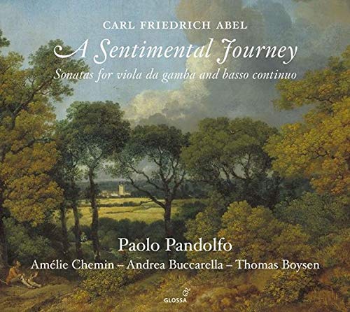 Paolo Pandolfo - Carl Friedrich Abel: Sonatas For Viola Da Gamba & BC [CD]