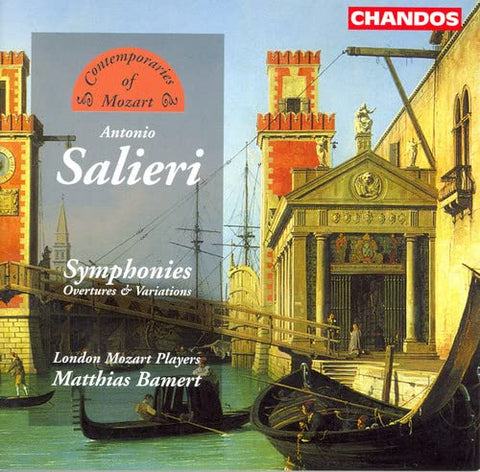 London Mozart Playersbamert - Salieri: Symphonies [CD]