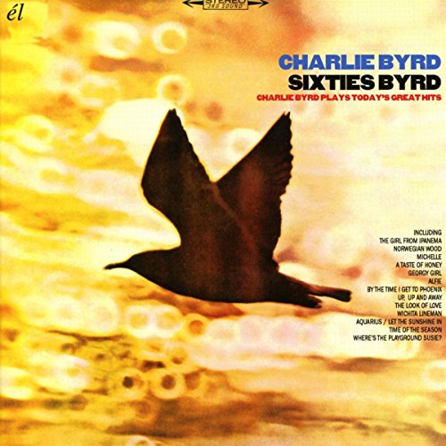 Album cover with a seagull in flight against a yellow, bokeh background.