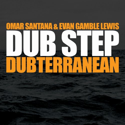 A CD cover for "Dub Step: Dubterranean" with dark water and bold text.
