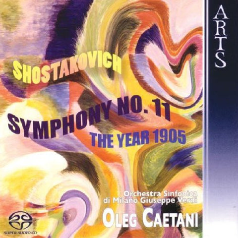 Oleg Caetani - Shostakovich: Symphony No. 11 The Year 1905 Audio CD