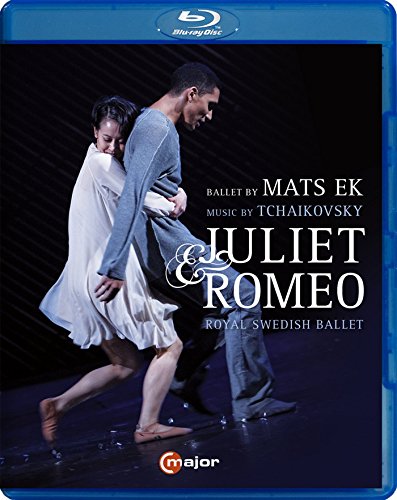 Blue "Juliet and Romeo" ballet Blu-ray case with dancing couple on the cover.