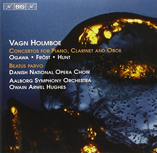 "CD cover with lava image and white and yellow text on blue background."