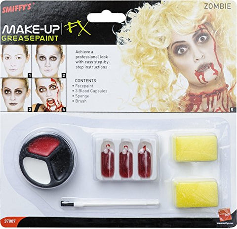 Smiffys Zombie Make-Up Set Blood