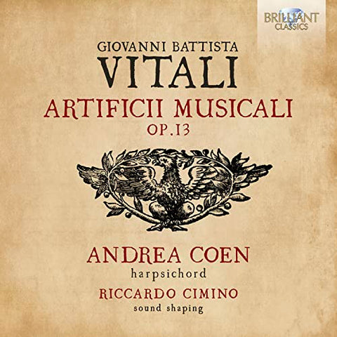 Andrea Coen - Vitali: Artificii Musicali Op.13 [CD]