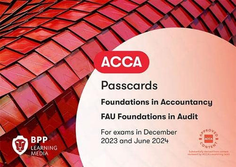 FIA Foundations in Audit (International) FAU INT: Passcards