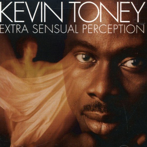 Album cover with a man and a woman, Kevin Toney's "Extra Sensual Perception".