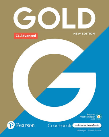 Gold 6e C1 Advanced Student's Book with Interactive eBook, Digital Resources and App Sent Sameday*