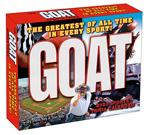 Goat Sports Trivia Calendar 2023: The Greatest of All Time in Every Sport! (BOXEDDAILY 365 DAY COMBINED)