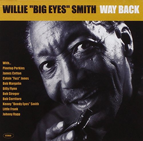 "Album cover with a black-and-white close-up of a man's face and hand."